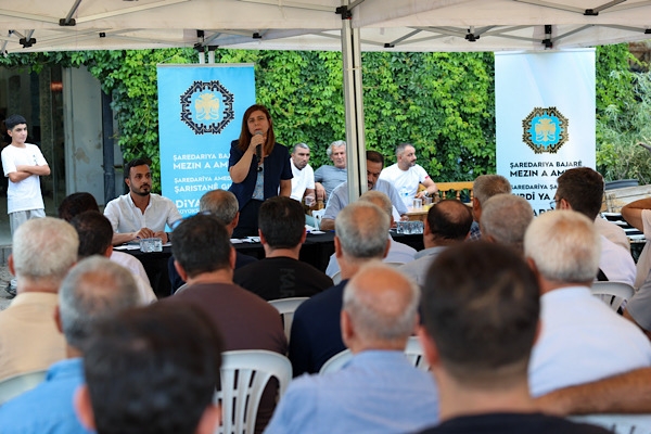Eşbaşkan Bucak, Eski Hal esnafıyla bir araya geldi