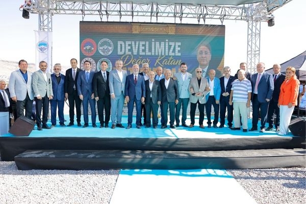 Develi’de 7 yatırımın temeli atıldı, 8 eserin açılışı yapıldı