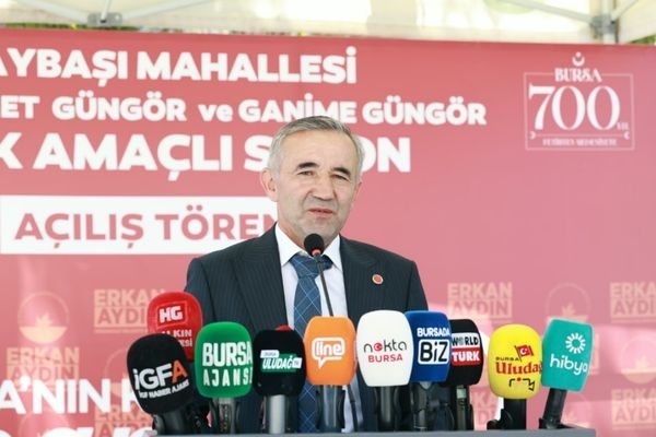 Osmangazi’den Çaybaşı Mahallesi’ne çok amaçlı salon