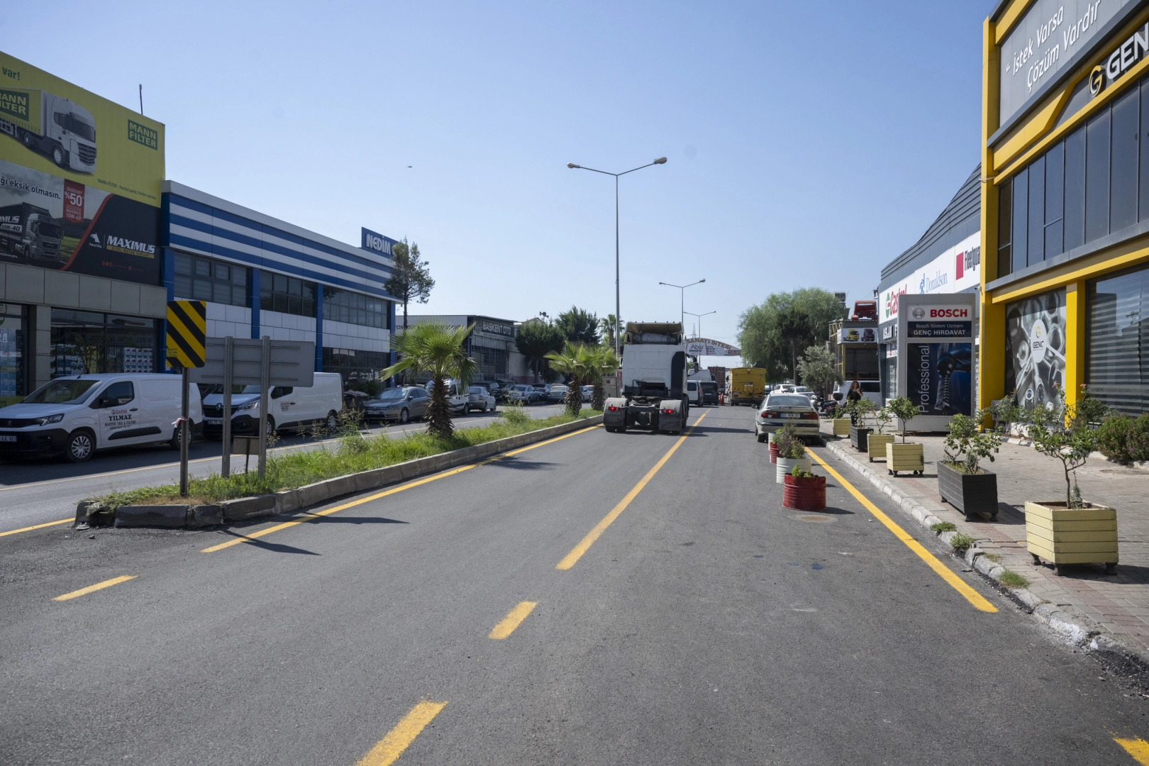Tırmıl Sanayi Sitesi’nde Yol Çalışmaları Tamamlandı