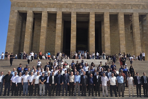 Haymana heyeti, Anıtkabir’i ziyaret etti
