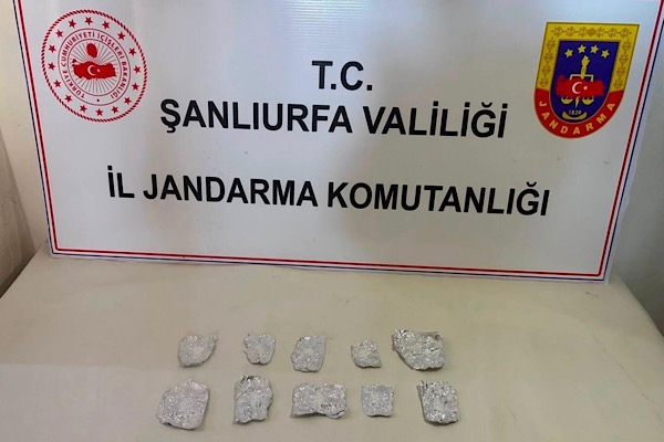 Şanlıurfa’da uyuşturucu operasyonunda 15 gram metamfetamin ele geçirildi
