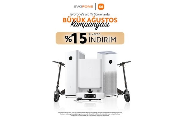 EVOFONE Mi Store'larda Xiaomi ekosisteminde 5.499 TL'ye varan avantaj