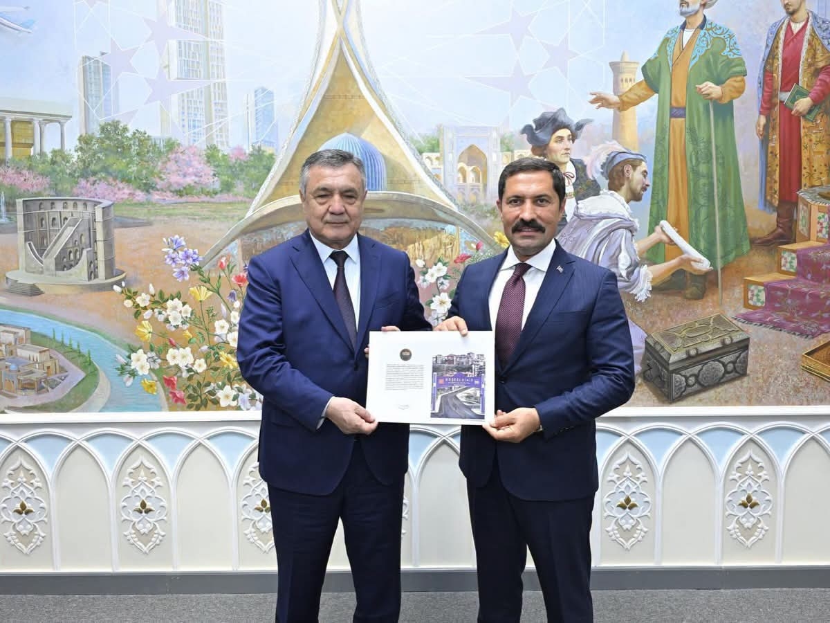 Hatay Valisi Masatlı, Özbekistan Ali Meclisi Yasama Meclisi Başkanı İsmailov ile görüştü
