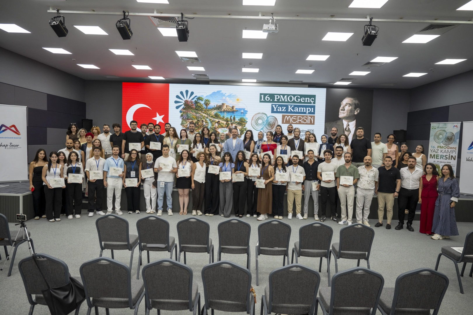 PMOGenç Yaz Kampı Mersin’de Tamamlandı