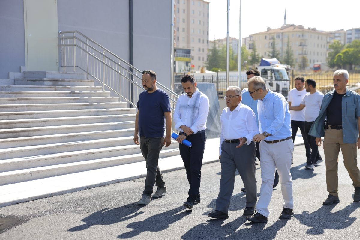 Başkan Büyükkılıç, Gökkent’te 16 derslikli okul projesini inceledi
