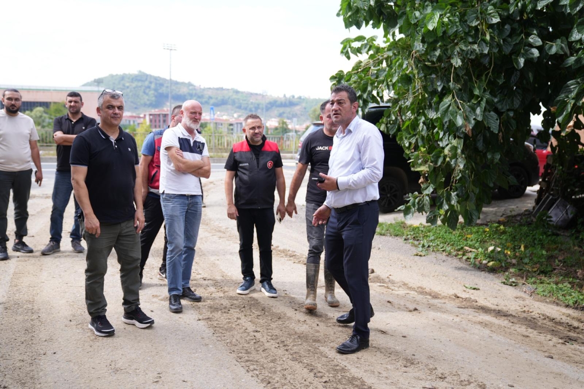 Başkan Köse, yağıştan etkilenen bölgelerde incelemelerde bulundu