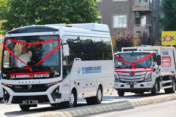 Karamürsel Belediyesi araç filosunu güçlendirdi