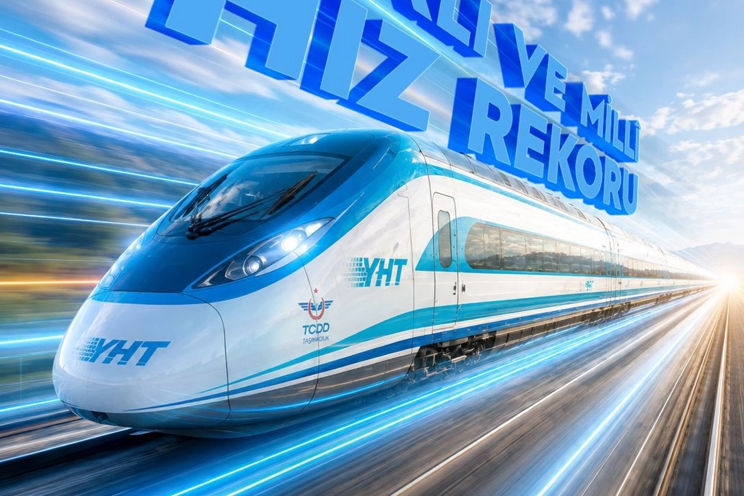 Milli Elektrikli Hızlı Tren Testte 250 Kilometre Hıza Ulaştı