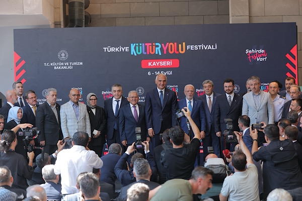 Türkiye Kültür Yolu Festivali, 5 Eylül’de Kayseri’de başlayacak