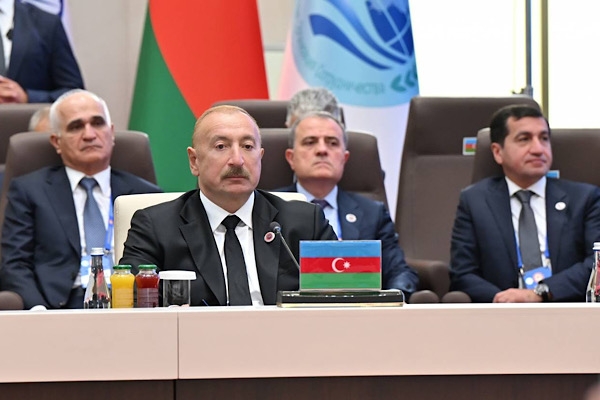 Aliyev: Azerbaycan, egemenliğini tamamen kendi çabalarıyla geri kazandı
