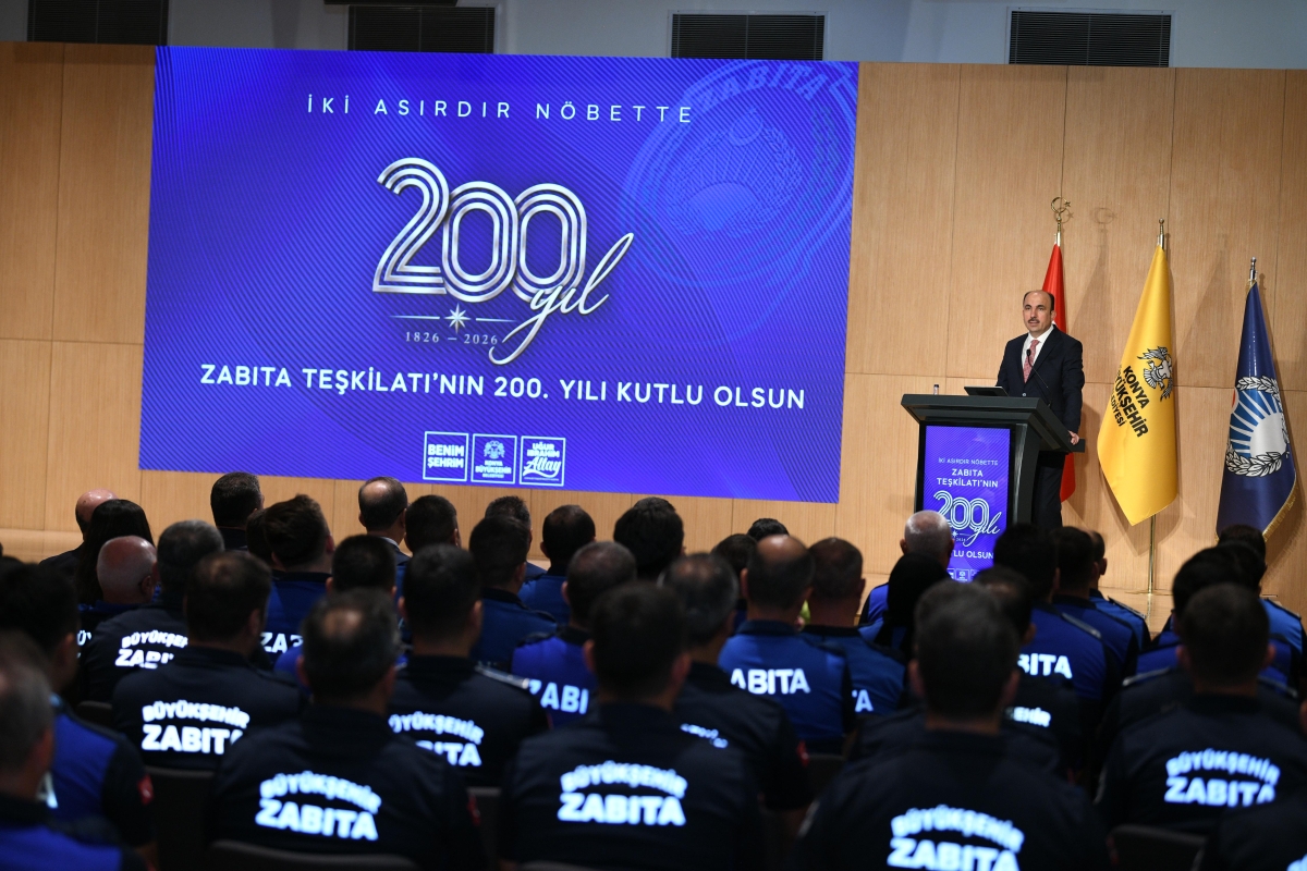 Konya’da Zabıta Teşkilatı'nın kuruluşunun 200. yılı kutlandı