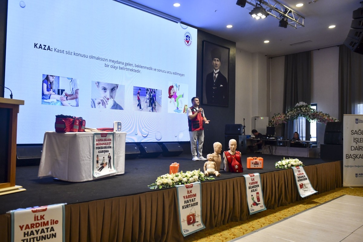 Ankara’da Gündüz Bakımevi Personeline Afet ve İlk Yardım Eğitimi