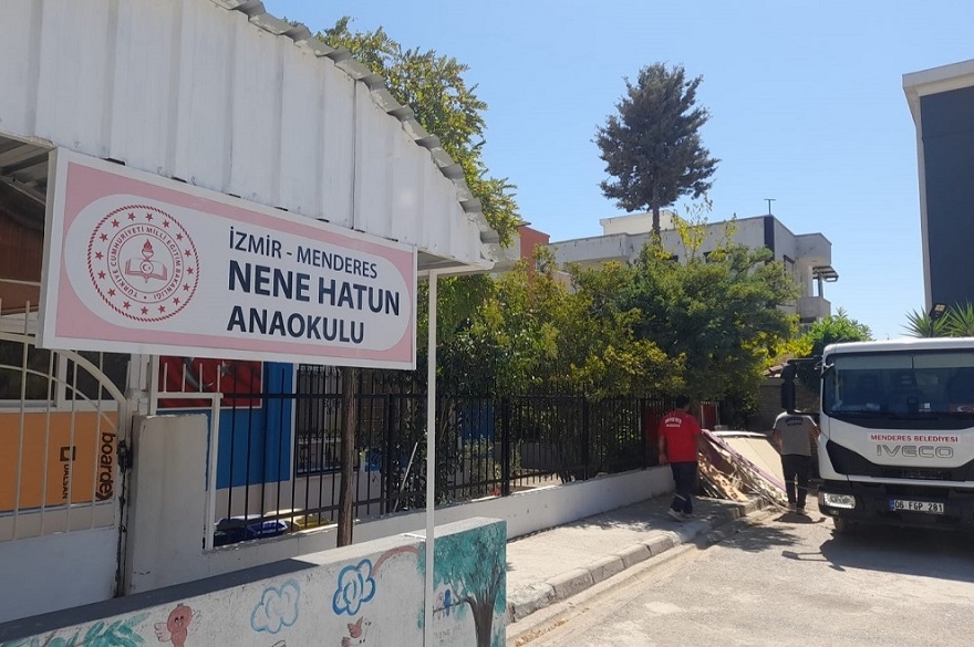 Menderes’te okullar yeni eğitim dönemine hazırlanıyor