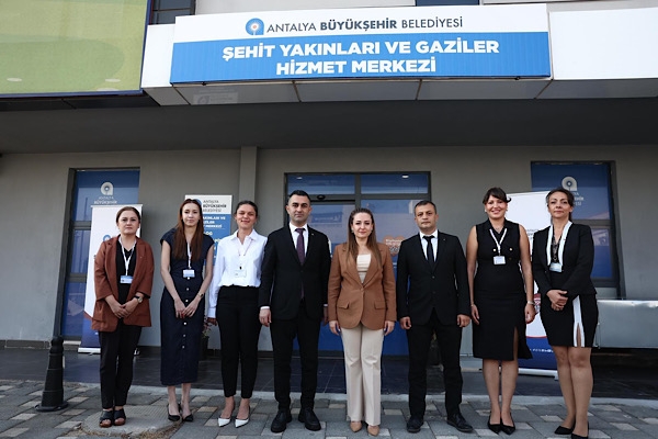 Antalya’da Şehit Yakınları ve Gaziler Hizmet Merkezi açıldı