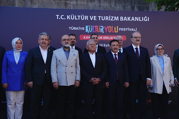 Kayseri’de Türkiye Kültür Yolu heyecanı başladı