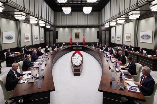 Cumhurbaşkanlığı Kabinesi, Cumhurbaşkanı Erdoğan başkanlığında toplandı