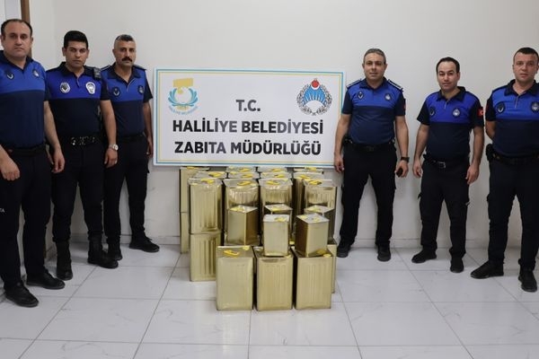 Haliliye’de 875 kilo sade yağa el konuldu