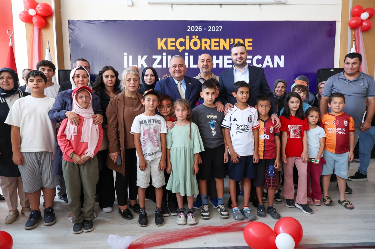 Keçiören’de öğrenciler yeni eğitim yılı öncesi buluştu
