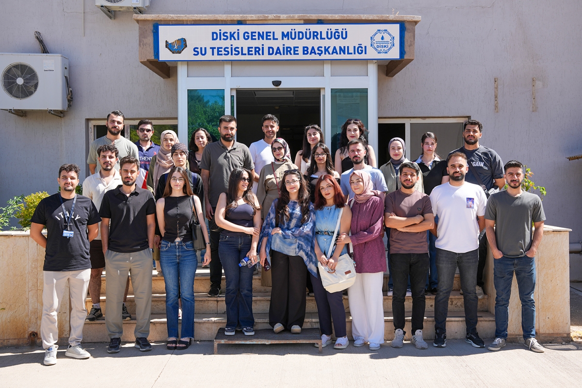 DİSKİ, intörn hekimlere içme suyunun arıtım ve denetim süreçlerini anlattı