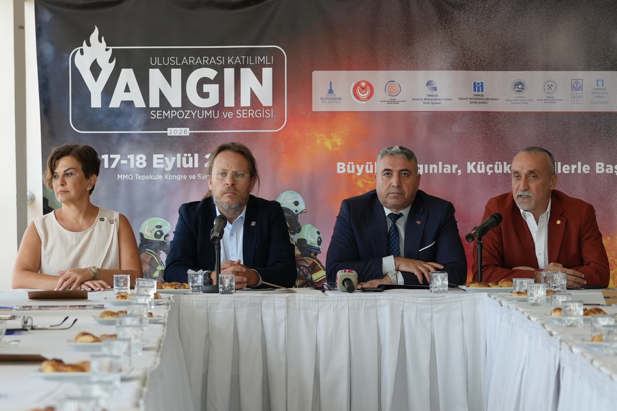 İzmir 6. Uluslararası Katılımlı Yangın Sempozyumu’na ev sahipliği yapacak