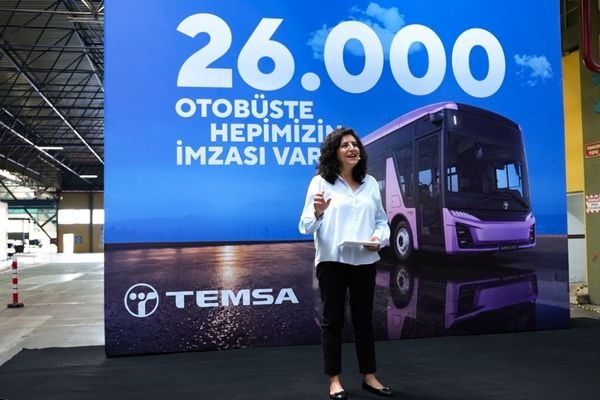Türkiye’den dünya yollarına: TEMSA’nın 26 bininci otobüsü Avenue Neo banttan indi