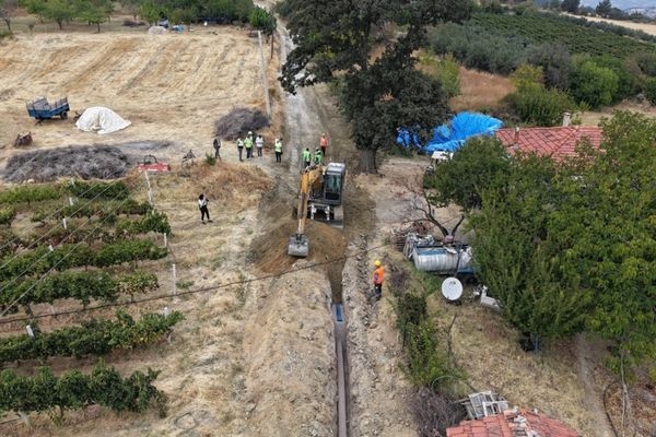 Gördes’in içme suyu altyapısına 120 milyon liralık yatırım