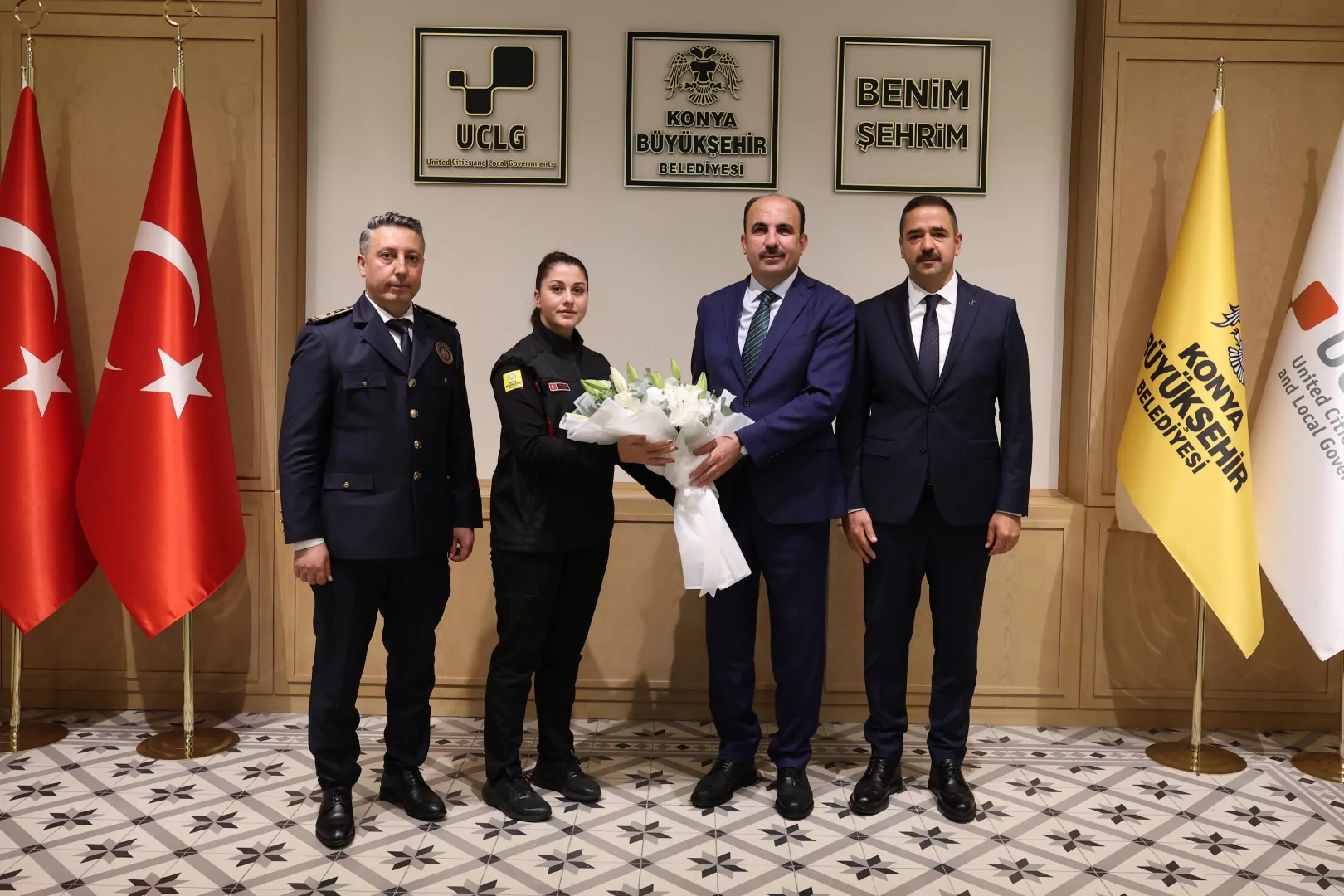 Başkan Altay, İtfaiye Haftası’nda Teşkilatla Buluştu