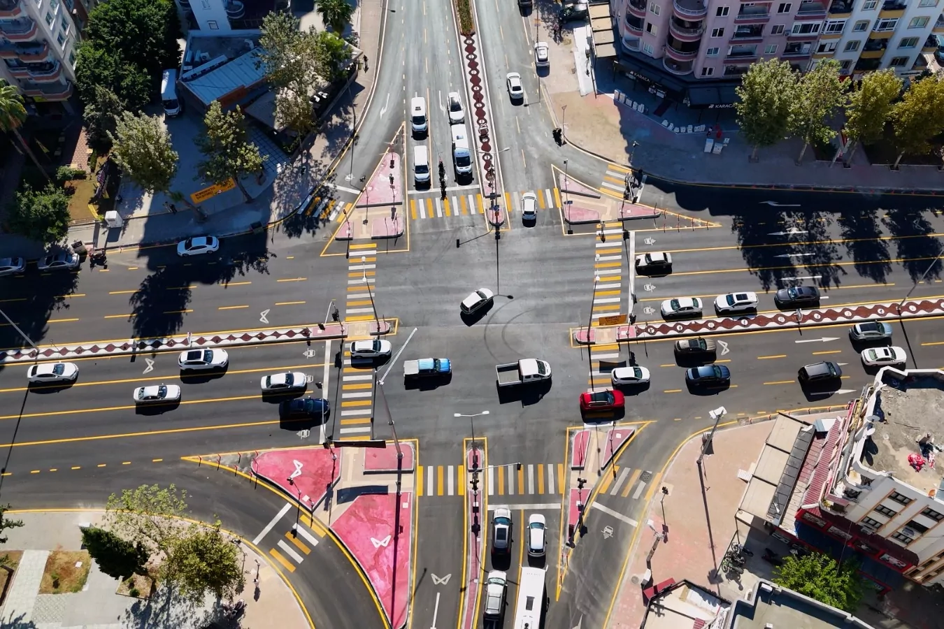 Mersin’de Güleryüz Kavşağı’nda Akıllı Ulaşım Düzenlemesi