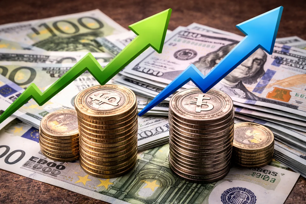 Döviz piyasalarında dolar/TL yükselişini sürdürdü