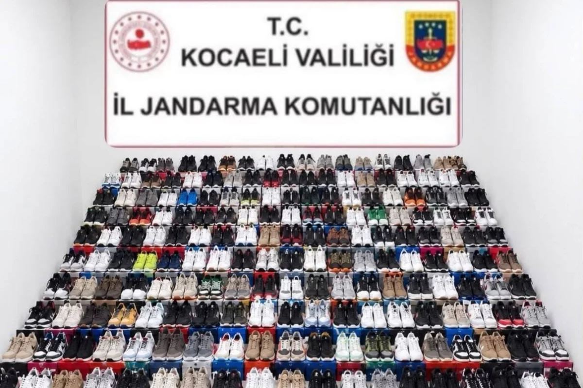 Kocaeli'de 4.5 milyonluk sahte ayakkabı operasyonu