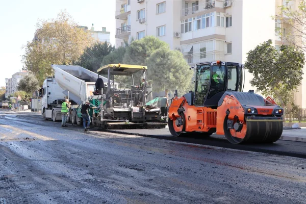 İzmir'de 5 kilometrelik yol yenileniyor