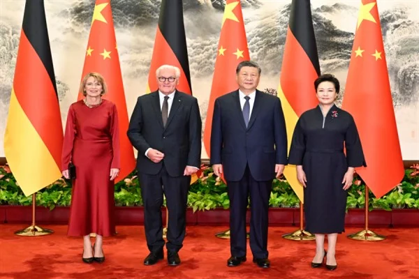 Xi Jinping, Almanya Cumhurbaşkanı Steinmeier ile görüştü