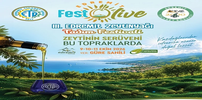 3. EDREMİT FESTOLIVE BAŞLADI