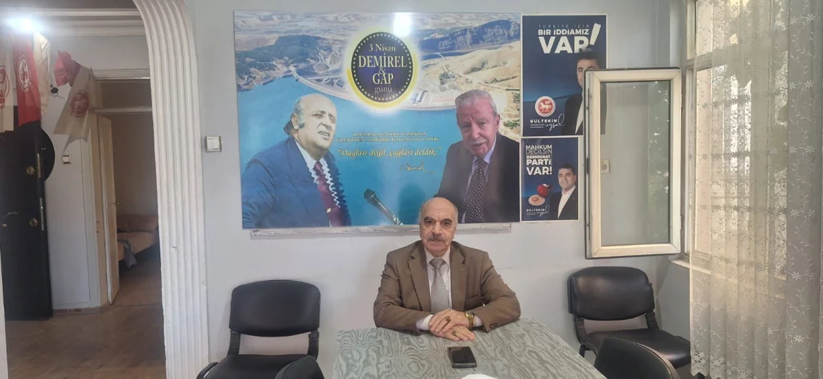 Demokrat Parti Şanlıurfa İl Başkanı Mustafa Polat’tan 21 Ekim Dünya Gazeteciler Günü Mesajı