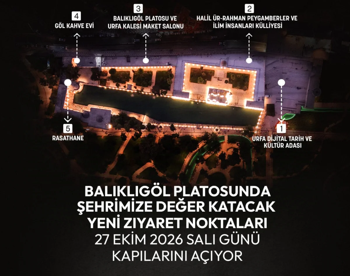 Balıklıgöl Platosu’nda 5 Yeni Proje Ziyarete Açılıyor