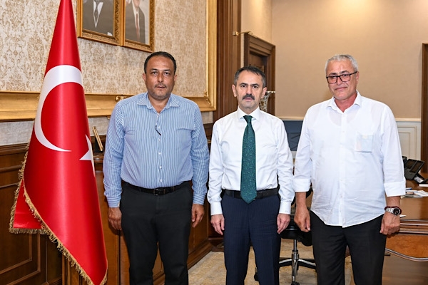 Mahalle muhtarlarından Vali Aktaş’a ziyaret