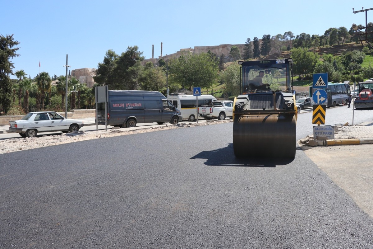 KÜLTÜR VE TURİZM YOLU"NDA SICAK ASFALT ÇALIŞMASI BAŞLADI